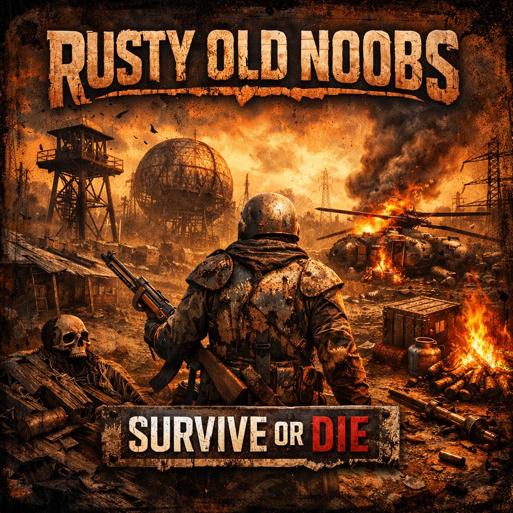 Rusty Old Noobs album cover art